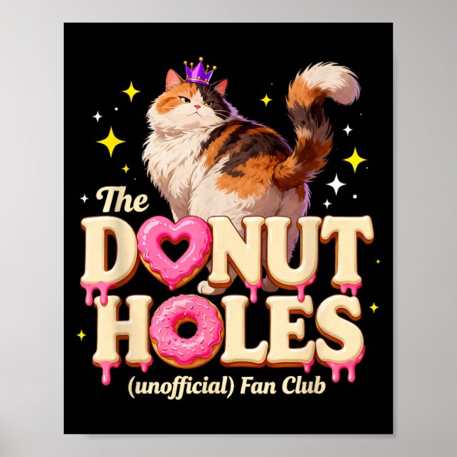 Affiche Le Club de Fans Officieux des Trous de Donut Blagu (Devant)