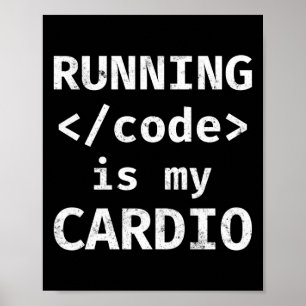 Affiche Le Code D'Exécution Du Programmeur Est Mon Cardio