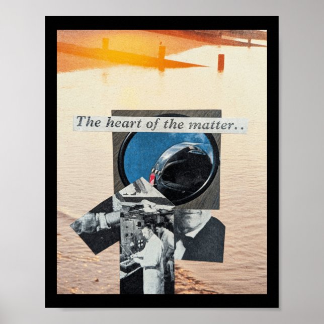 Affiche Le Coeur Du (Devant)