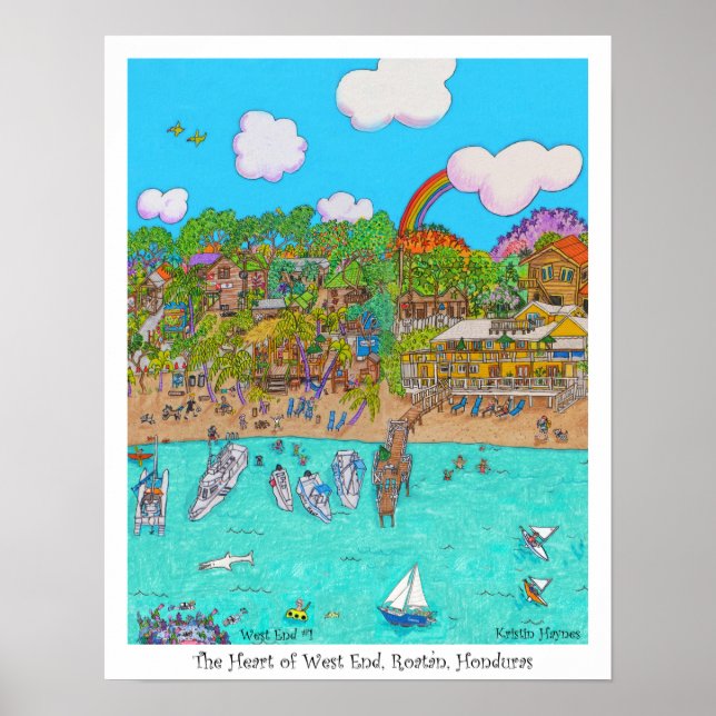 Affiche Le coeur du West End #1 (Devant)