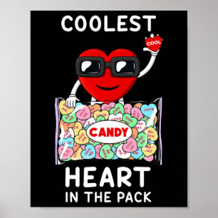 Affiche Le cœur le plus cool du pack Funny Toddlers de la 
