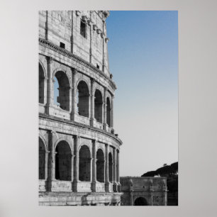 Affiche le colisée à Rome