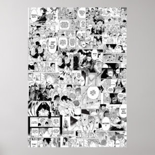 Affiche Le collage promis de terre jamais