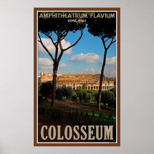 Affiche Le Colosseum romain