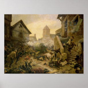 Affiche Le combat à Cholet ou le suicide du général