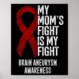 Affiche Le combat de ma mère est mon combat Cerveau Aneury