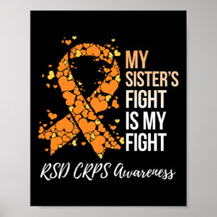 Affiche Le combat de ma soeur est ma lutte contre les crps
