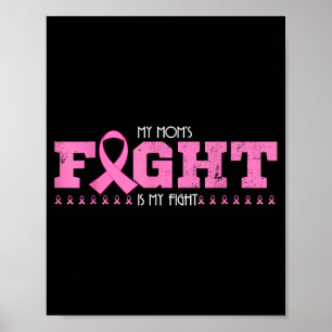 Affiche Le combat de maman est mon combat - sensibilisatio