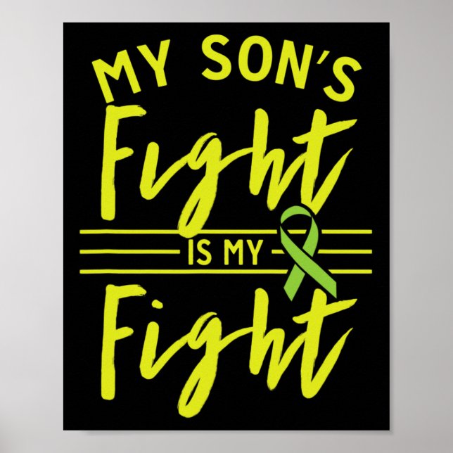 Affiche Le combat de mon fils est ma lutte Conscience des  (Devant)