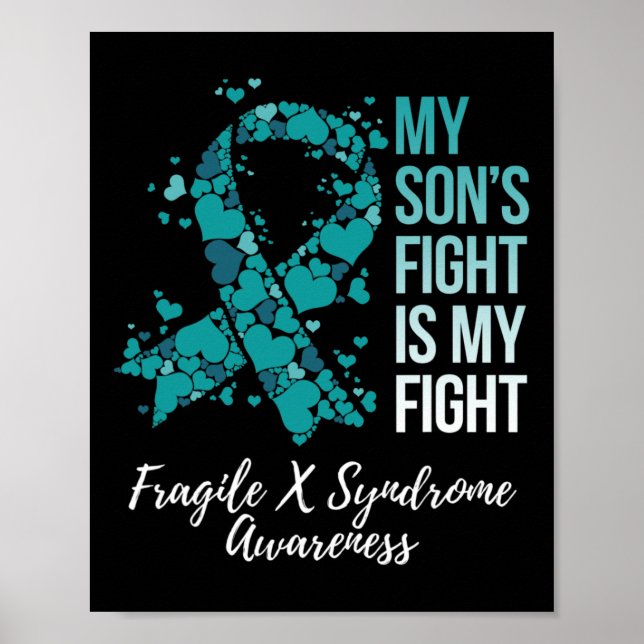 Affiche Le combat de mon fils est mon combat Sensibilisati (Devant)