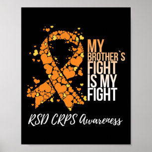 Affiche Le combat de mon frère est ma lutte Crps Rsd Sensi
