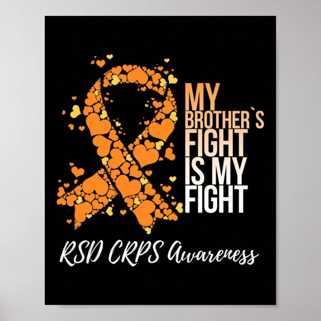 Affiche Le combat de mon frère est ma lutte Crps Rsd Sensi (Devant)