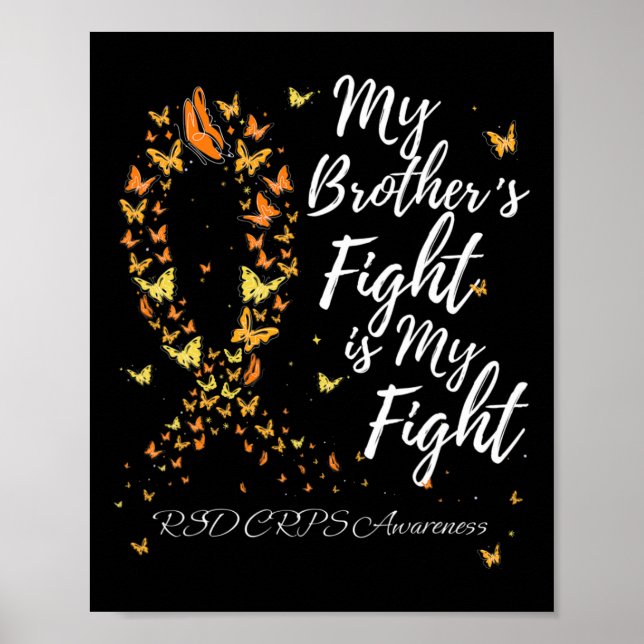 Affiche Le combat de mon frère est ma lutte Crps Rsd Sensi (Devant)