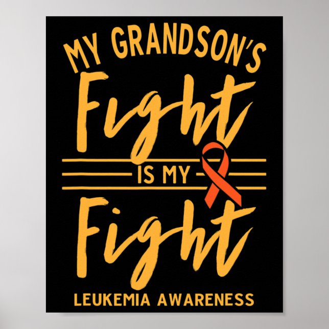 Affiche Le combat de mon grand-fils est ma lutte contre la (Devant)