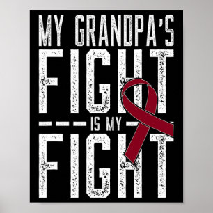 Affiche Le combat de mon grand-père est mon combat Anémie