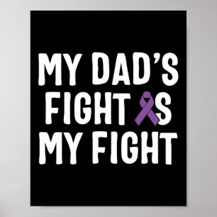 Affiche Le combat de mon père est ma lutte contre le cance