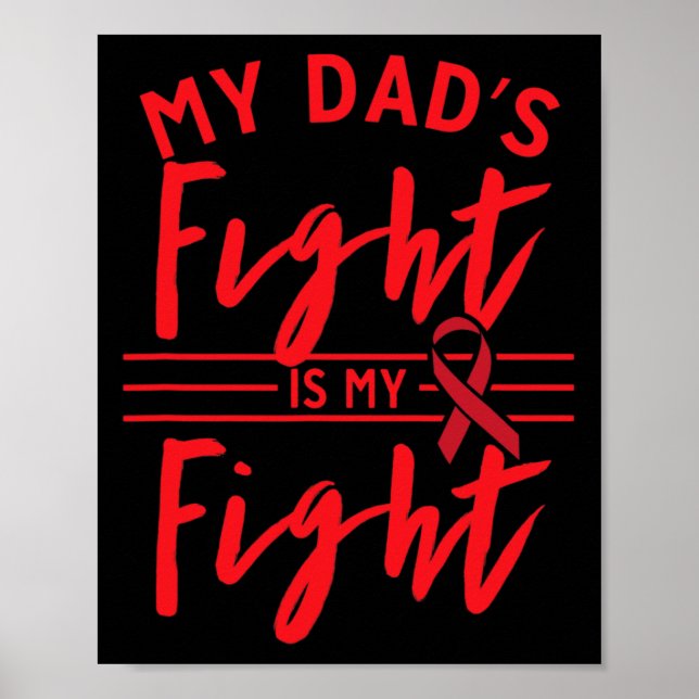 Affiche Le combat de mon père est mon combat Sensibilisati (Devant)