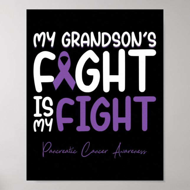 Affiche Le combat de mon petit-fils est mon combat contre  (Devant)