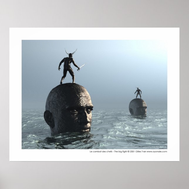 Affiche Le combat des chefs - Le grand combat (Devant)