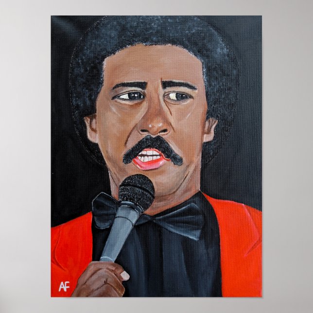 Affiche Le Comedian Peinture par Alfred Fox (Devant)