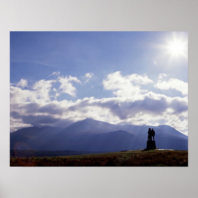 Affiche Le Commando Monument Scotland (Devant)