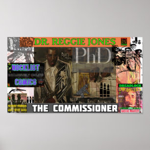AFFICHE LE COMMISSAIRE - REGGIE JONES