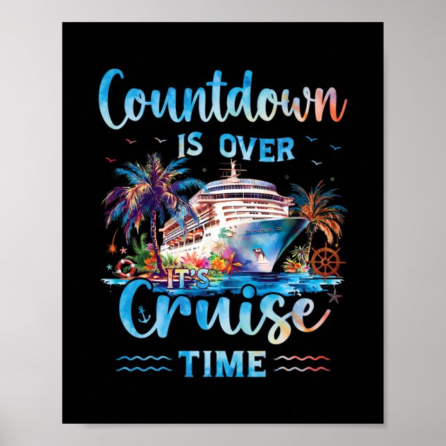 Affiche Le compte à rebours est terminé C'est l'heure de l (Devant)