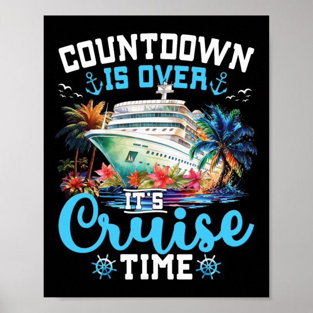 Affiche Le compte à rebours est terminé C'est l'heure de l (Devant)