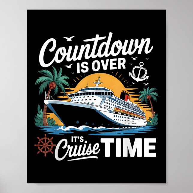 Affiche Le compte à rebours est terminé C'est l'heure de l (Devant)