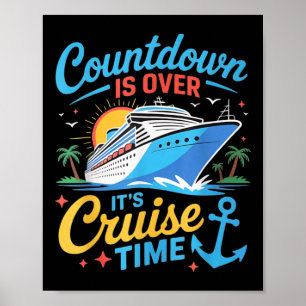 Affiche Le compte à rebours est terminé Son temps de crois