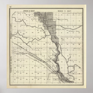 Affiche Le comté de Madera, la Californie 6