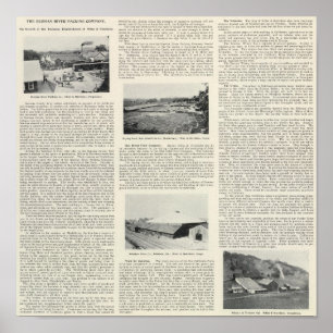 Affiche Le comté de Sonoma, la Californie