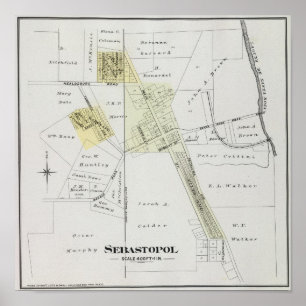 Affiche Le comté de Sonoma, la Californie 12