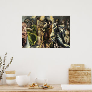 Affiche Le Concert des Anges   El Greco  