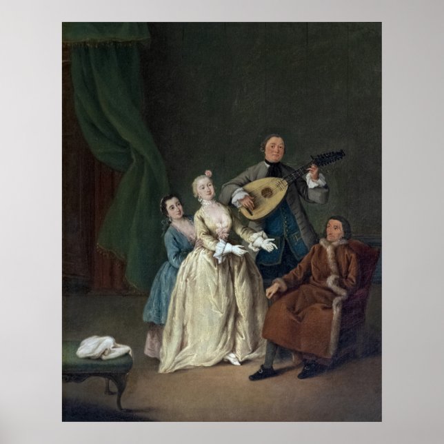 Affiche Le Concert Familial (Devant)
