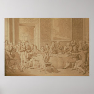 Affiche Le congrès de Vienne, 1815