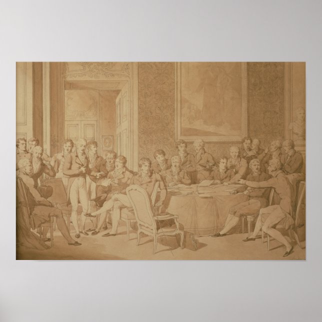 Affiche Le Congrès de Vienne, 1815 (Devant)