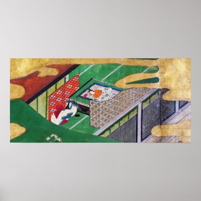 Affiche Le Conte de Genji, Tawaraya Sotatsu (Devant)