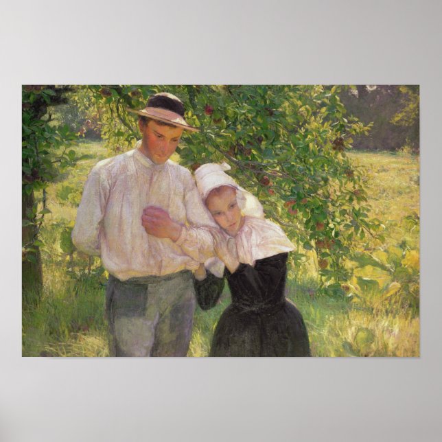 Affiche Le Convalescent, 1896 (Devant)