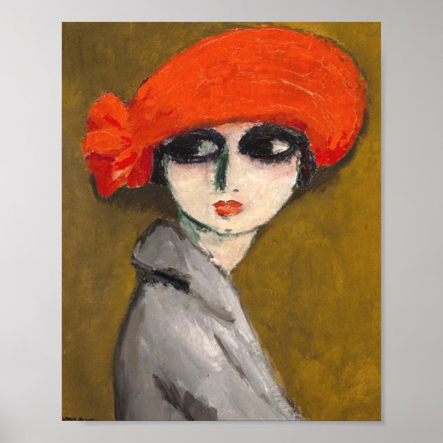 Affiche Le Coquelicot ( Corn Poppy ) Par Kees Van Dongen (Devant)