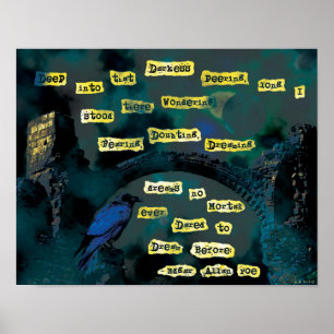 Affiche Le Corbeau de Poe