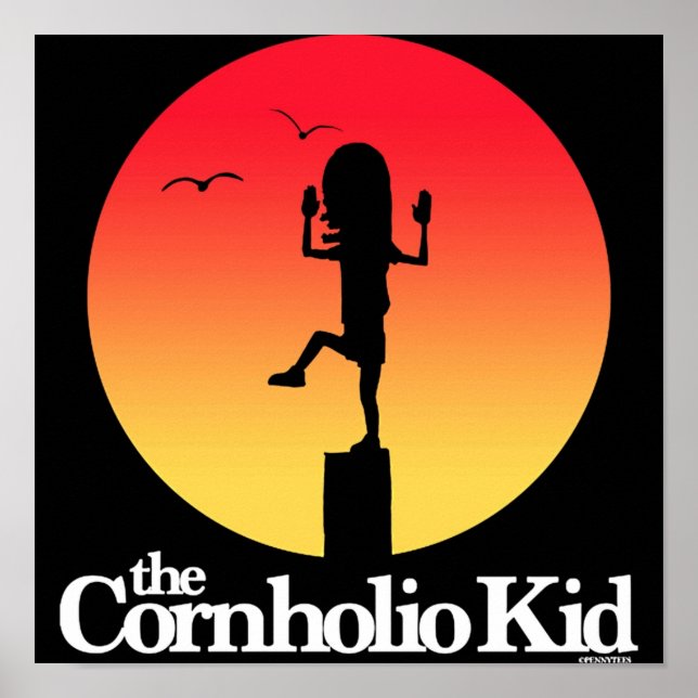 Affiche Le Cornholio Kid TShirt (Devant)
