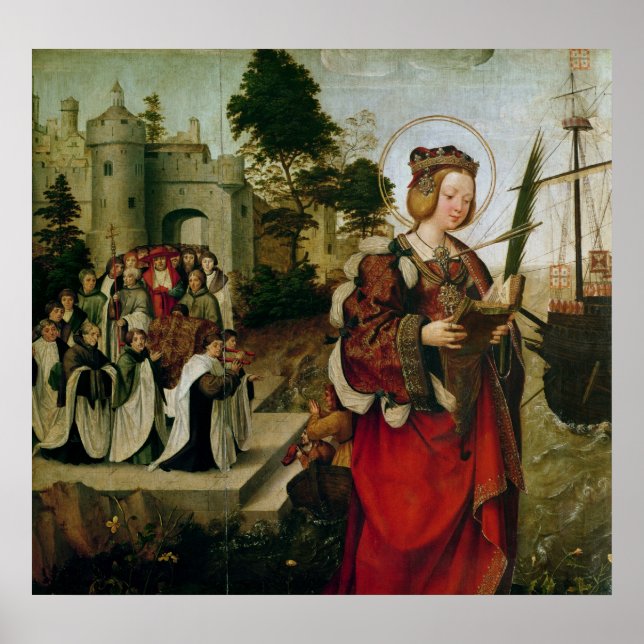 Affiche Le Cortege des reliques de St. Auta (Devant)