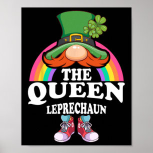 Affiche Le costume de la Reine Leprechaun pour la Saint-Pa