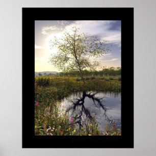 Affiche Le côté en noir - obscur de Le côté