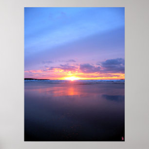 Affiche Le coucher de soleil ultime