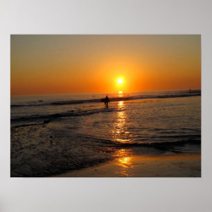 Affiche Le coucher du soleil du Swami