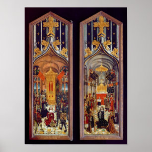 Affiche Le couronnement de David et Louis XII 1501