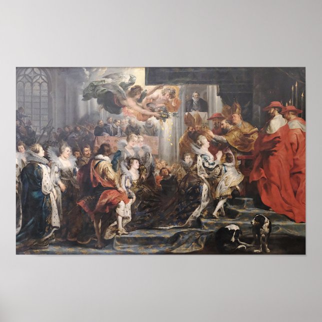 Affiche Le Couronnement de Marie de Médicis (Devant)