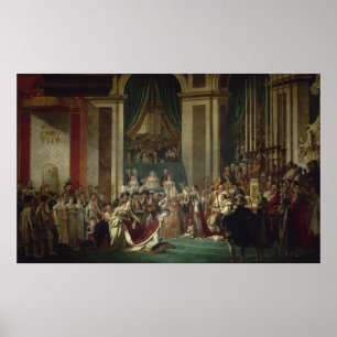 Affiche Le couronnement de Napoléon, 1807